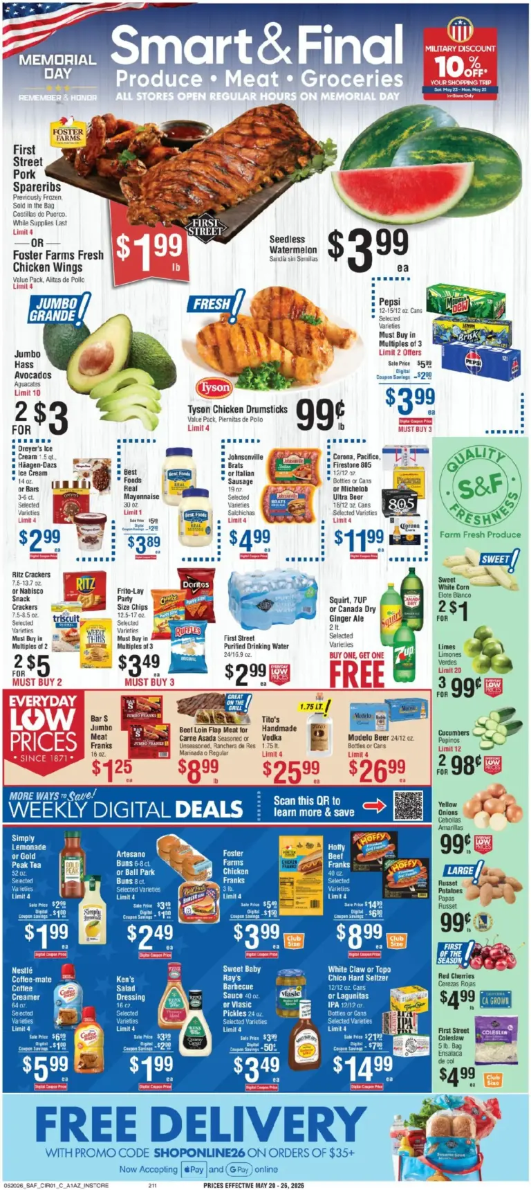 Smart & Final Weekly Ad (05/20 - 05/26 2026) - Flyer