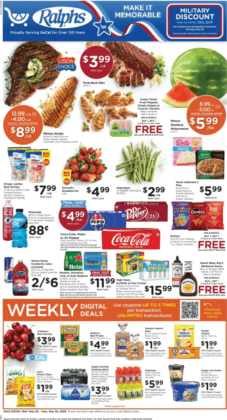 Ralphs Weekly Ad (05/20 - 05/26 2026) - Flyer