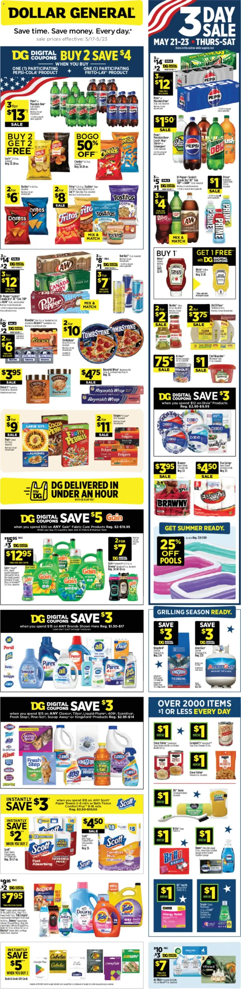 Dollar General - Dollar General Weekly Ad - TX (05/17 - 05/23 2026) - Flyer