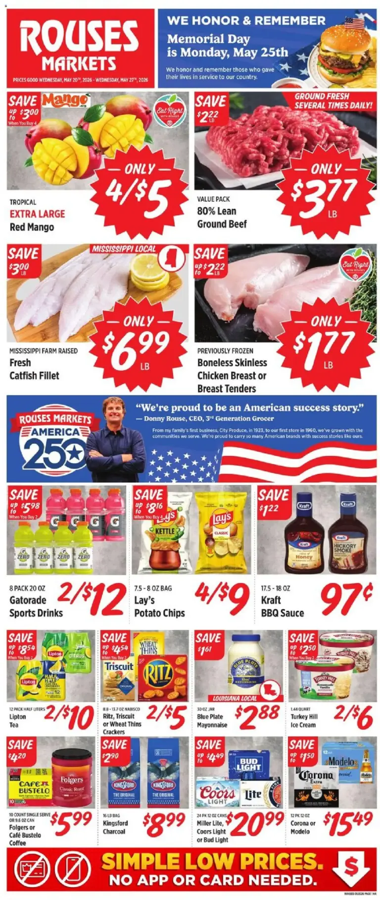 Rouses Weekly Ad - MS (05/20 - 05/27 2026) - Flyer
