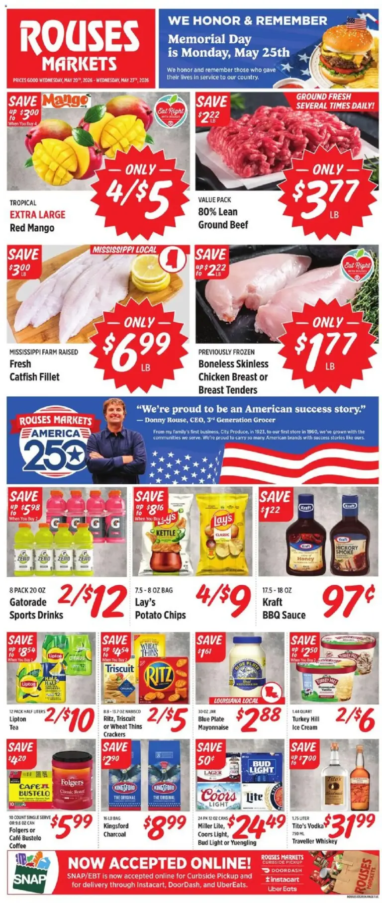 Rouses Weekly Ad - LA (05/20 - 05/27 2026) - Flyer
