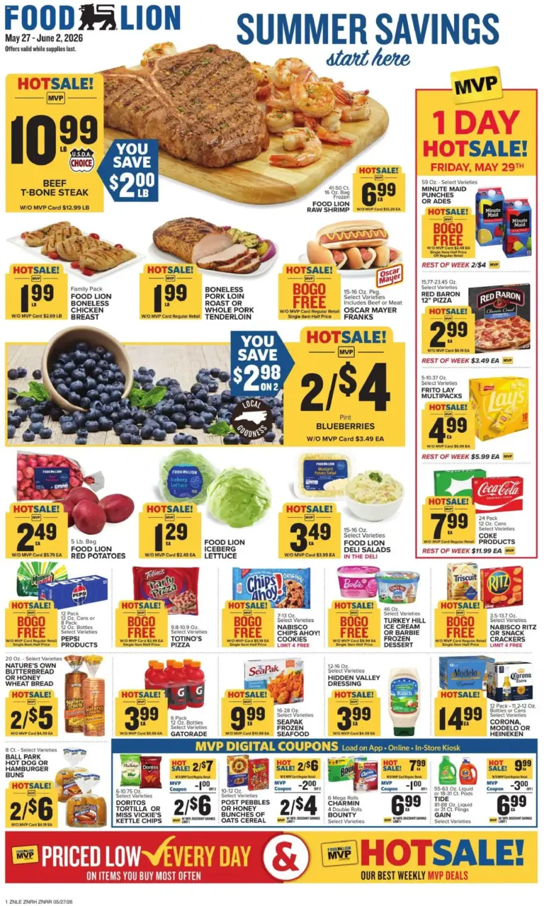 Food Lion Weekly Ad (05/27 - 06/02 2026) - Flyer
