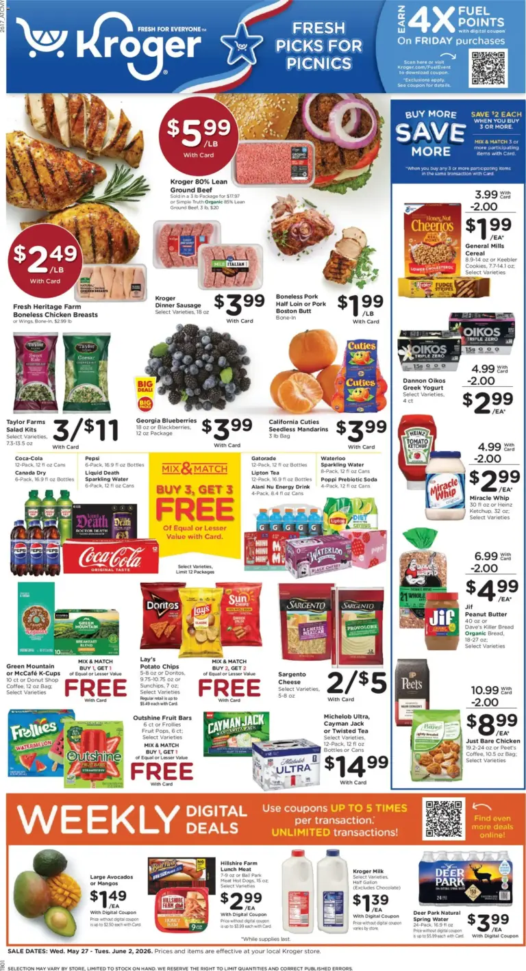 Kroger Weekly Ad (05/27 - 06/02 2026) - Flyer