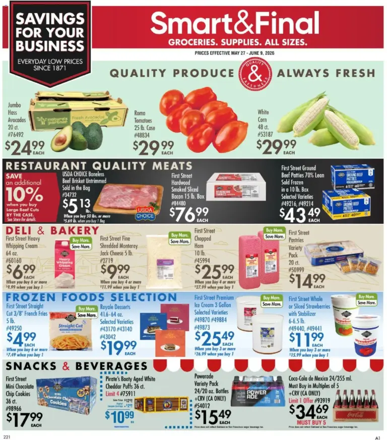 Smart & Final Business & Club (05/27 - 06/09 2026) - Flyer