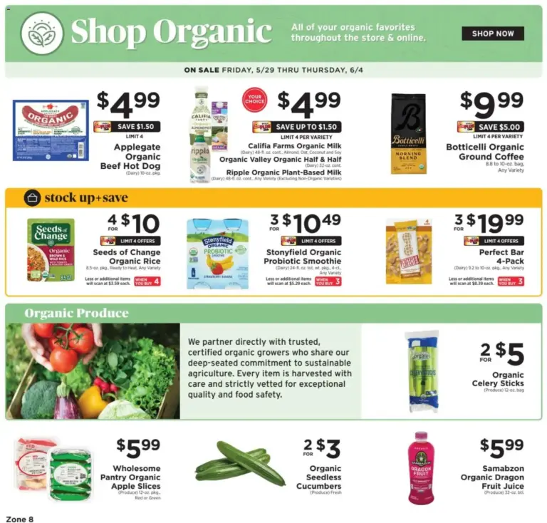 ShopRite Shop Organic (05/29 - 06/04 2026) - Flyer