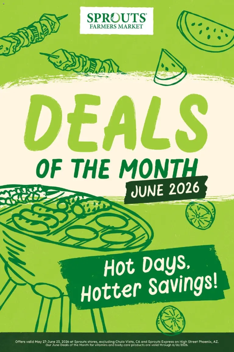 Sprouts Monthly Ad (05/27 - 06/23 2026) - Flyer