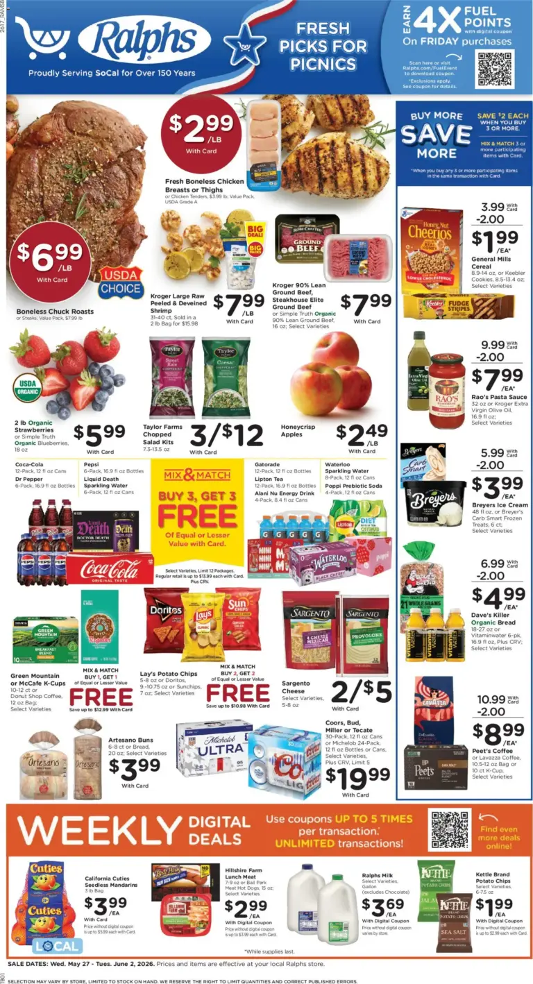 Ralphs Weekly Ad (05/27 - 06/02 2026) - Flyer