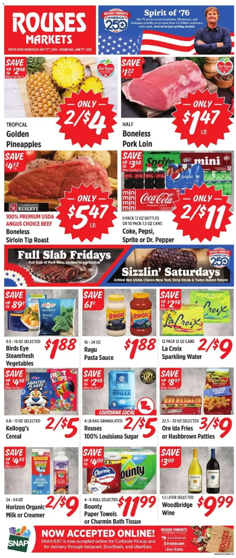 Rouses Weekly Ad - AL (05/27 - 06/03 2026) - Flyer