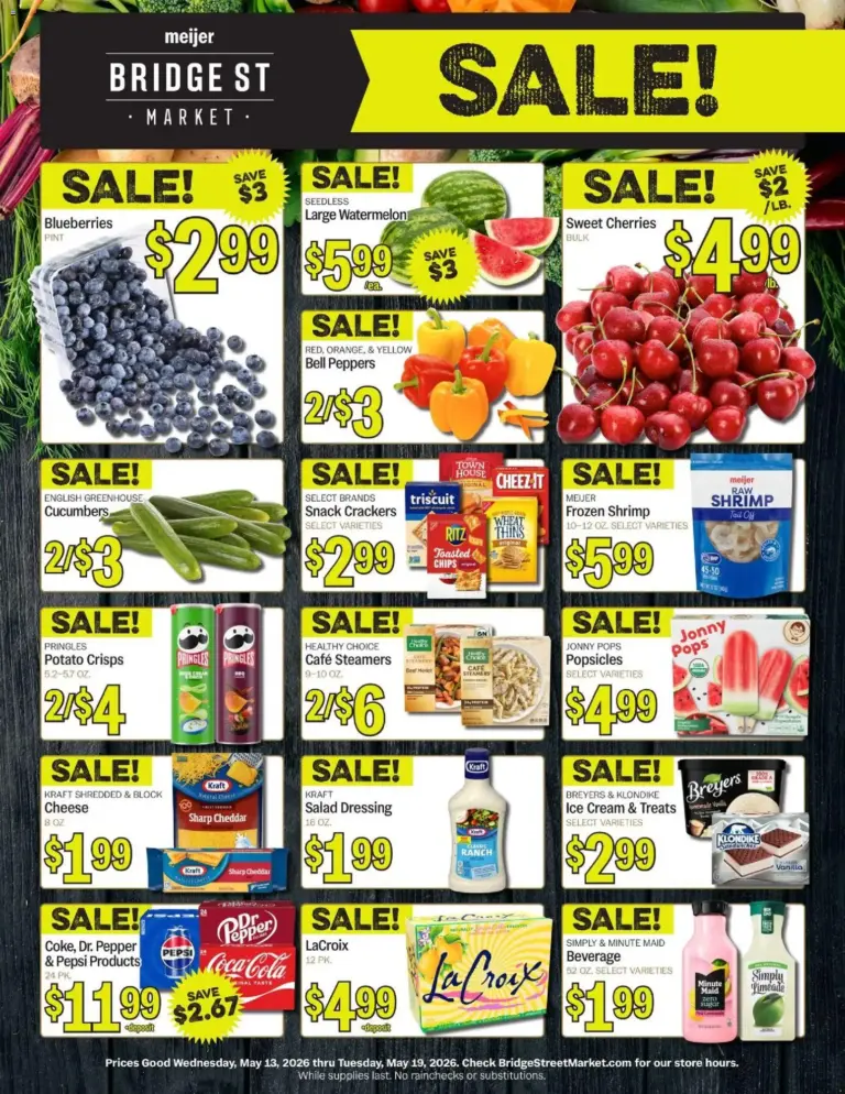 Meijer Meijer Digital Ad - MI (05/13 - 05/19 2026) - Flyer