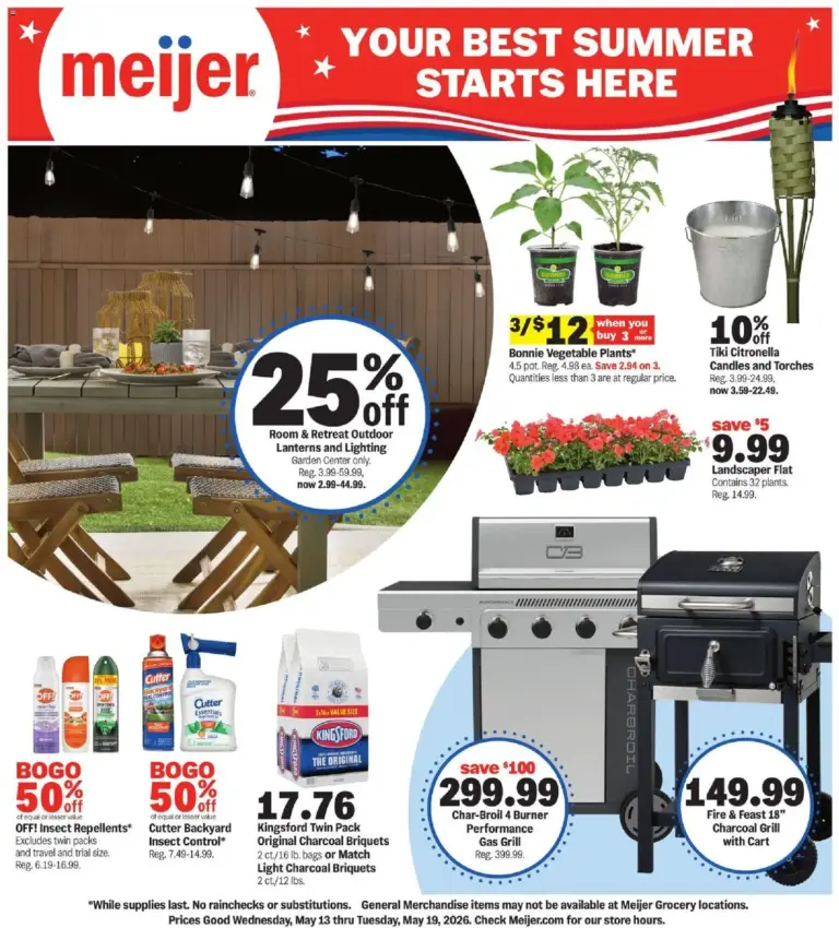 Meijer Pullout GM - MI (05/13 - 05/19 2026) - Flyer