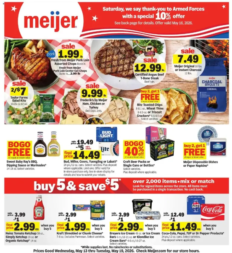Meijer Weekly Ad - MI (05/13 - 05/19 2026) - Flyer