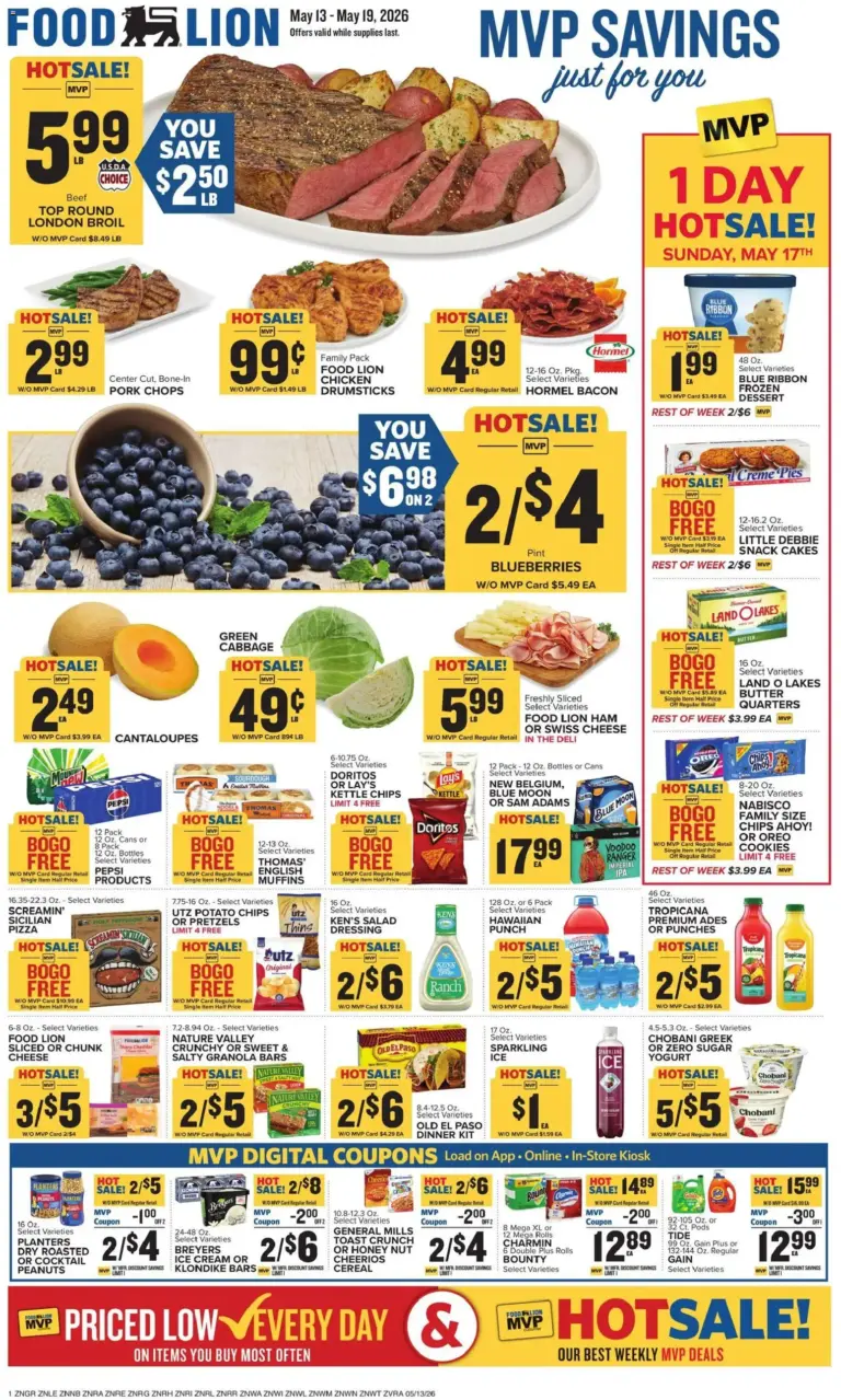 Food Lion Weekly Ad (05/13 - 05/19 2026) - Flyer
