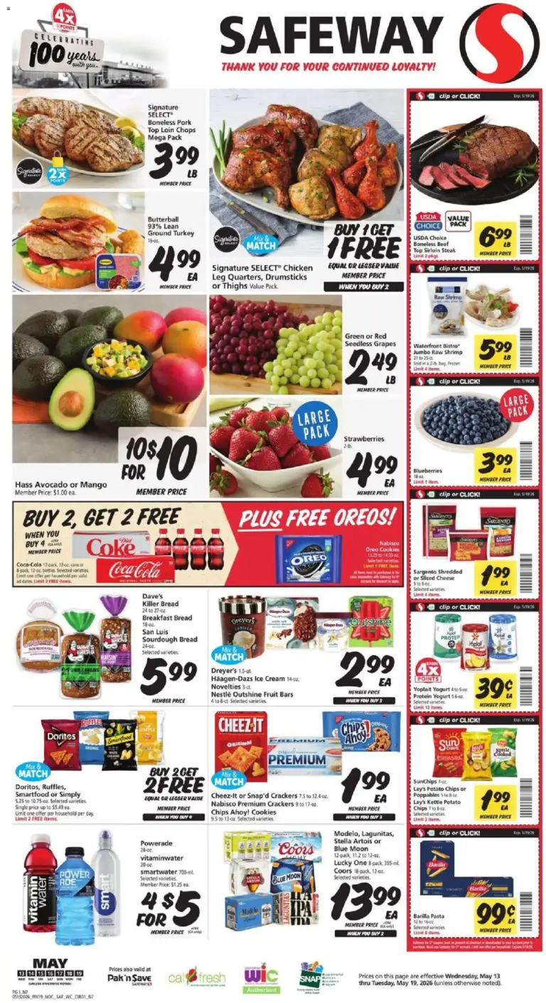 Safeway Weekly Ad (05/13 - 05/19 2026) - Flyer