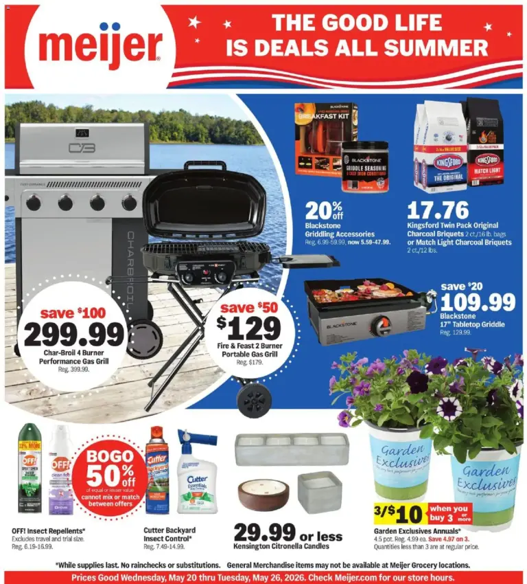 Meijer The good life is deals all summer (05/20 - 05/26 2026) - Flyer