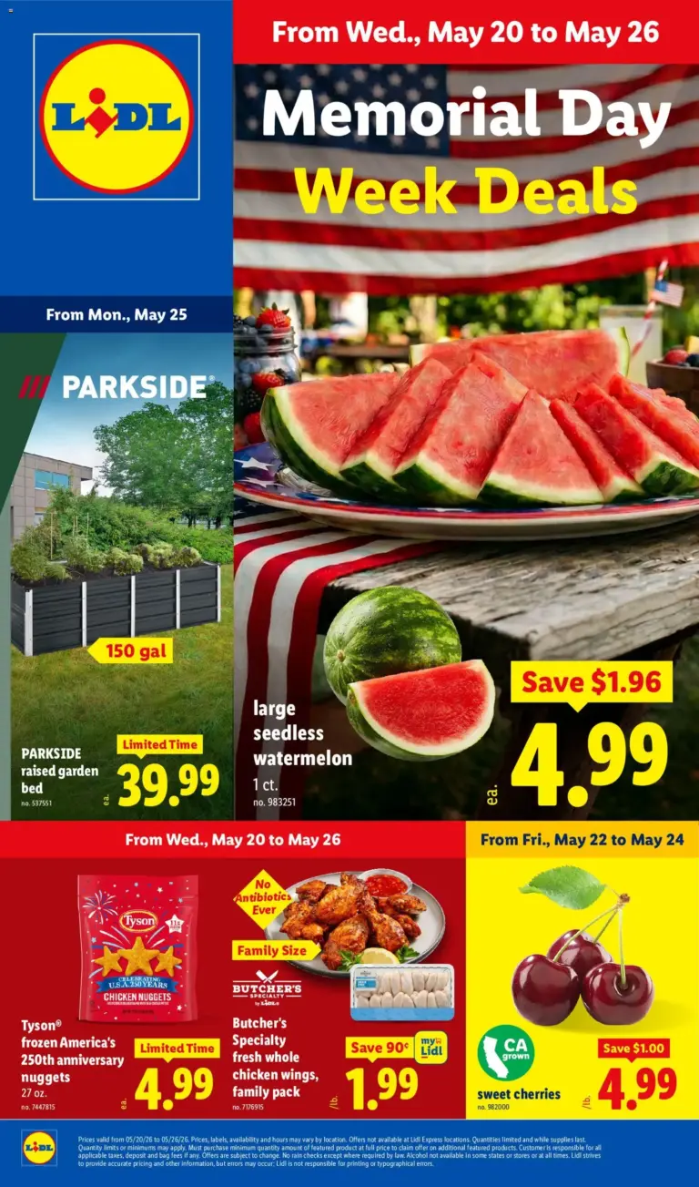 Lidl Weekly Ad (05/20 - 05/26 2026) - Flyer