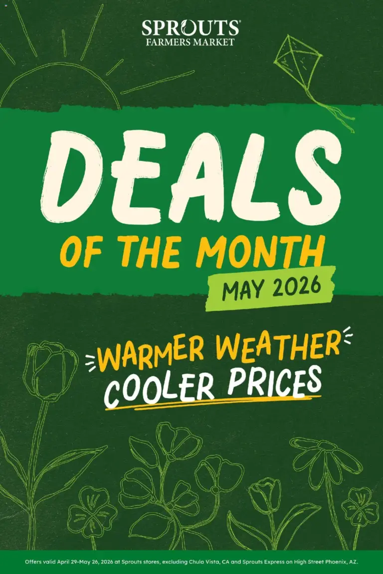Sprouts Monthly Ad (04/29 - 05/27 2026) - Flyer