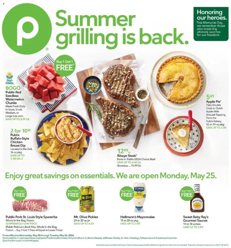 Publix Weekly Ad (05/20 - 05/26 2026) - Flyer