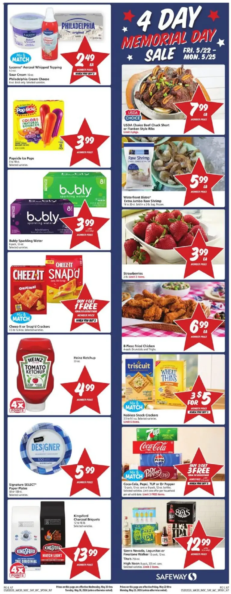 Safeway Weekly Ad (05/20 - 05/26 2026) - Flyer