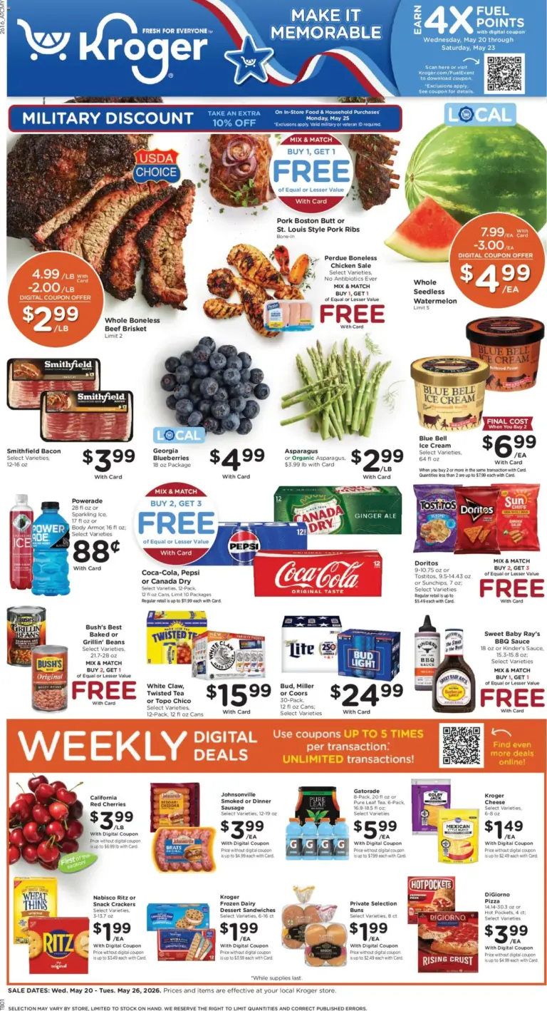 Kroger Weekly Ad (05/20 - 05/26 2026) - Flyer
