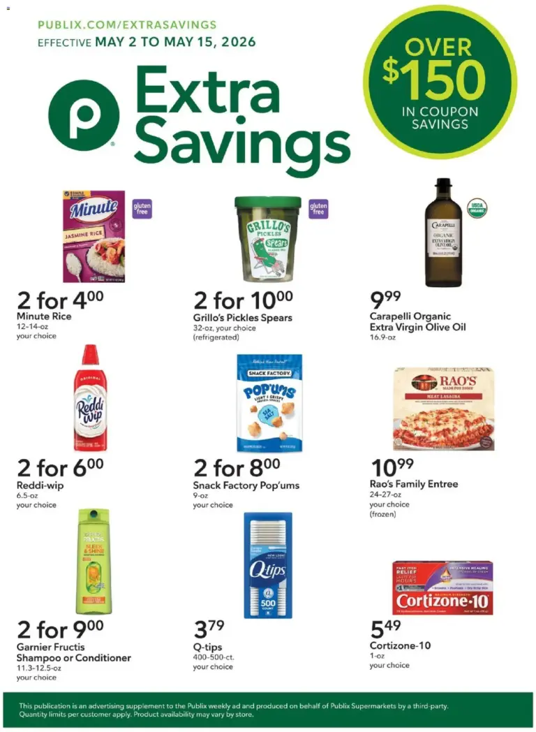 Publix Extra Savings (05/02 - 05/15 2026) - Flyer