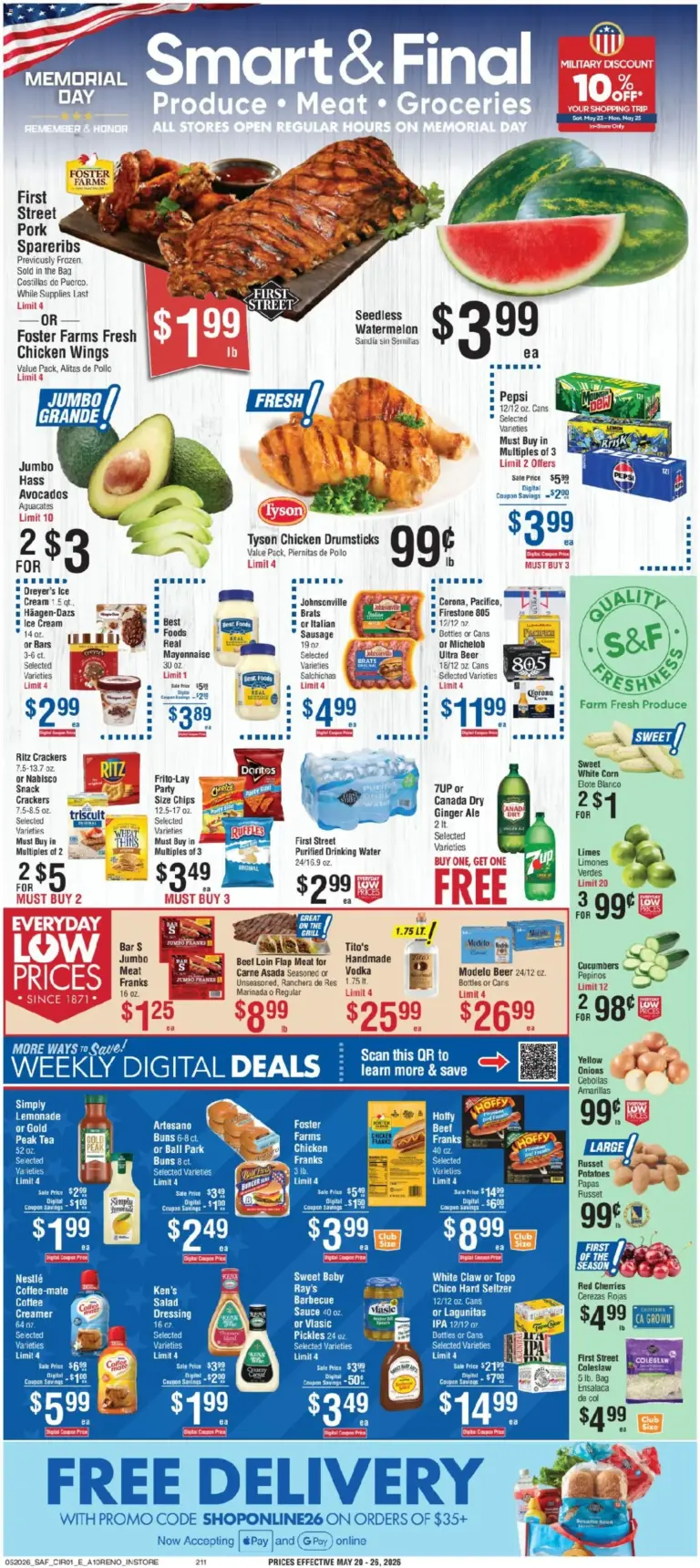 Smart & Final Weekly Ad (05/20 - 05/21 2026) - Flyer