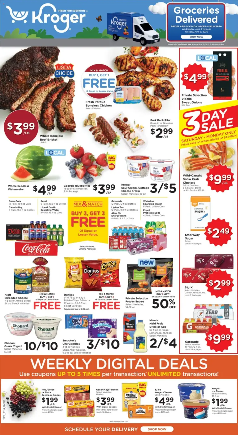Kroger Weekly Ad (06/03 - 06/09 2026) - Flyer