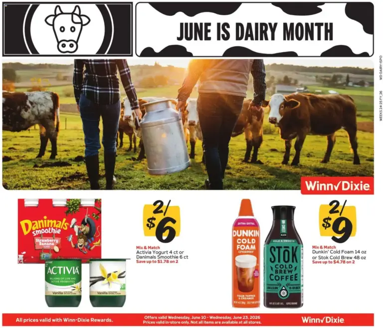 Winn Dixie In-Store Flyer (06/10 - 06/23 2026) - Flyer