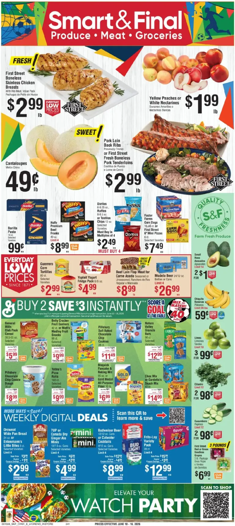 Smart & Final Weekly Ad (06/10 - 06/16 2026) - Flyer