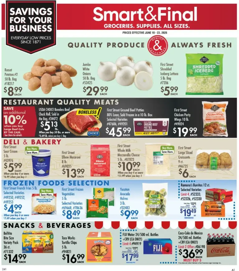 Smart & Final Business & Club (06/10 - 06/23 2026) - Flyer