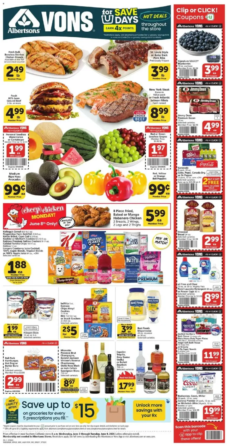Vons Weekly Ad (06/03 - 06/09 2026) - Flyer