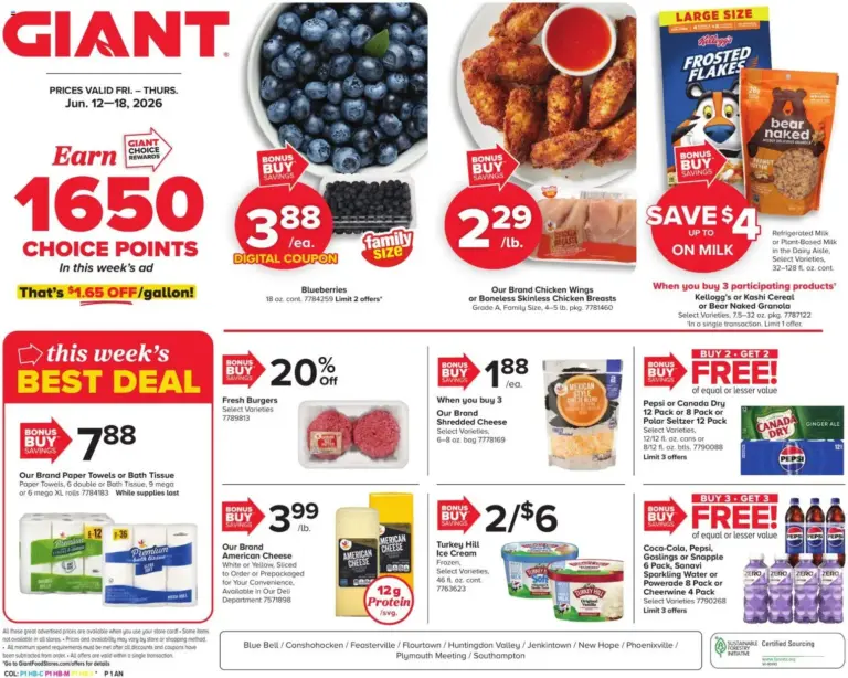 Giant Weekly Ad (06/12 - 06/18 2026) - Flyer
