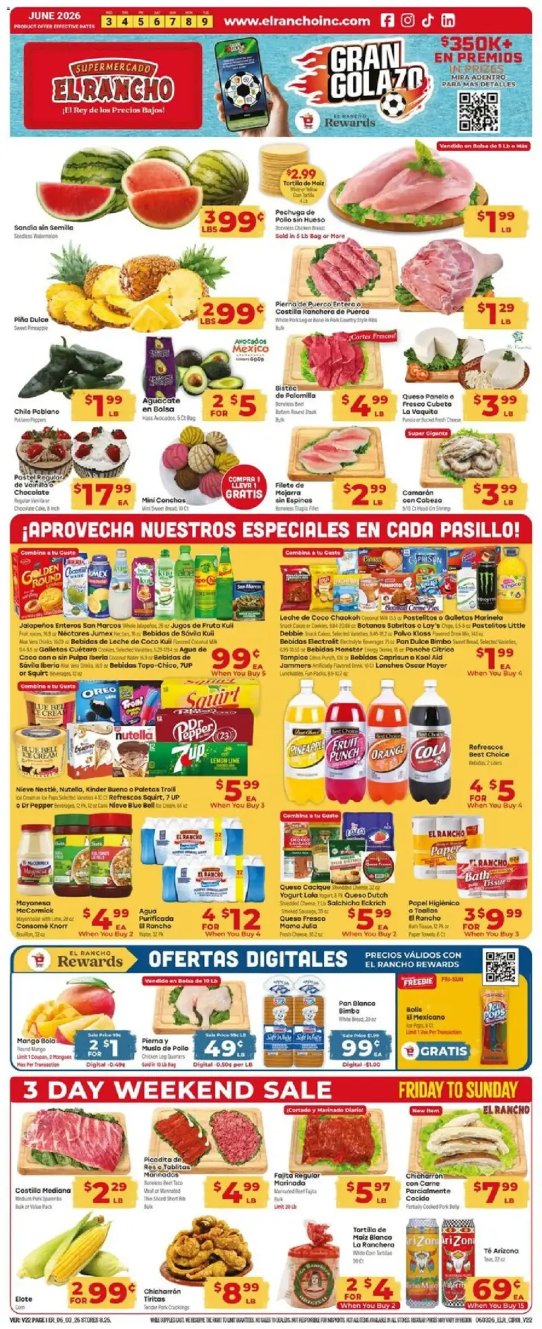 El Rancho Weekly Ad (06/03 - 06/09 2026) - Flyer