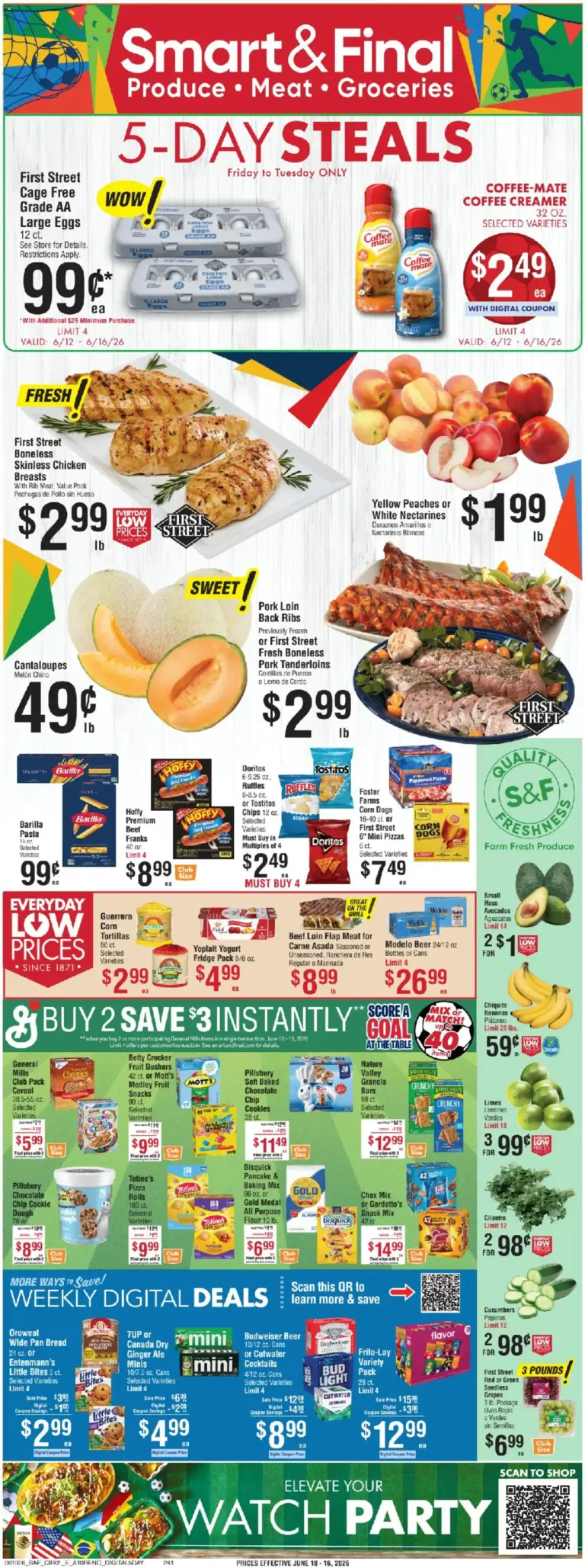 Smart & Final Weekly Ad (06/12 - 06/16 2026) - Flyer