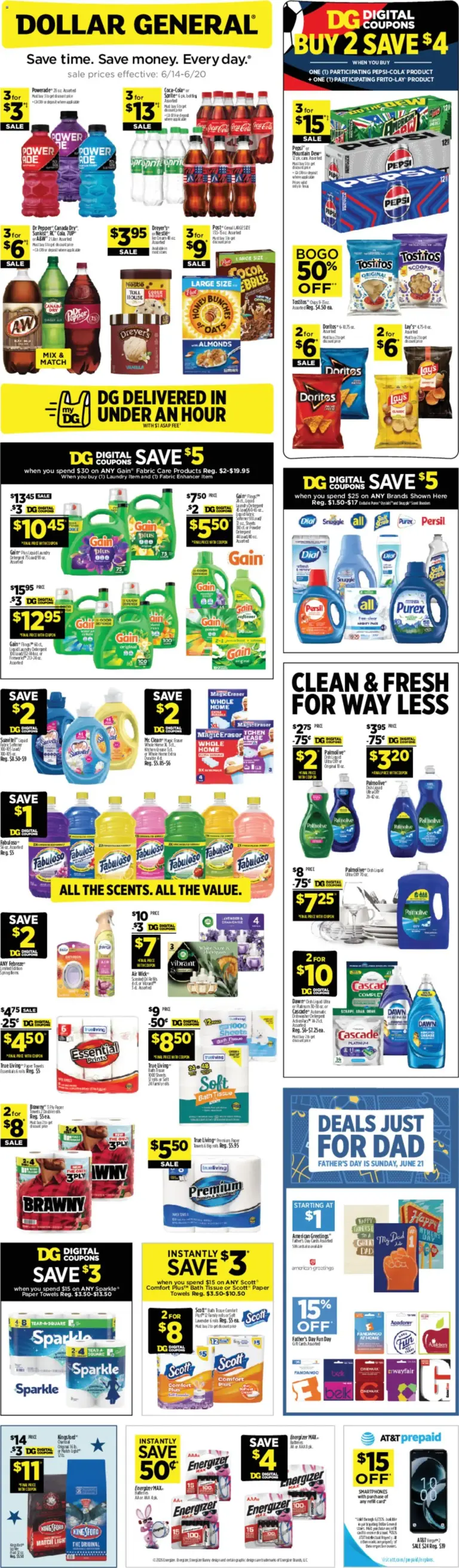 Dollar General Weekly Ad - TX (06/14 - 06/20 2026) - Flyer