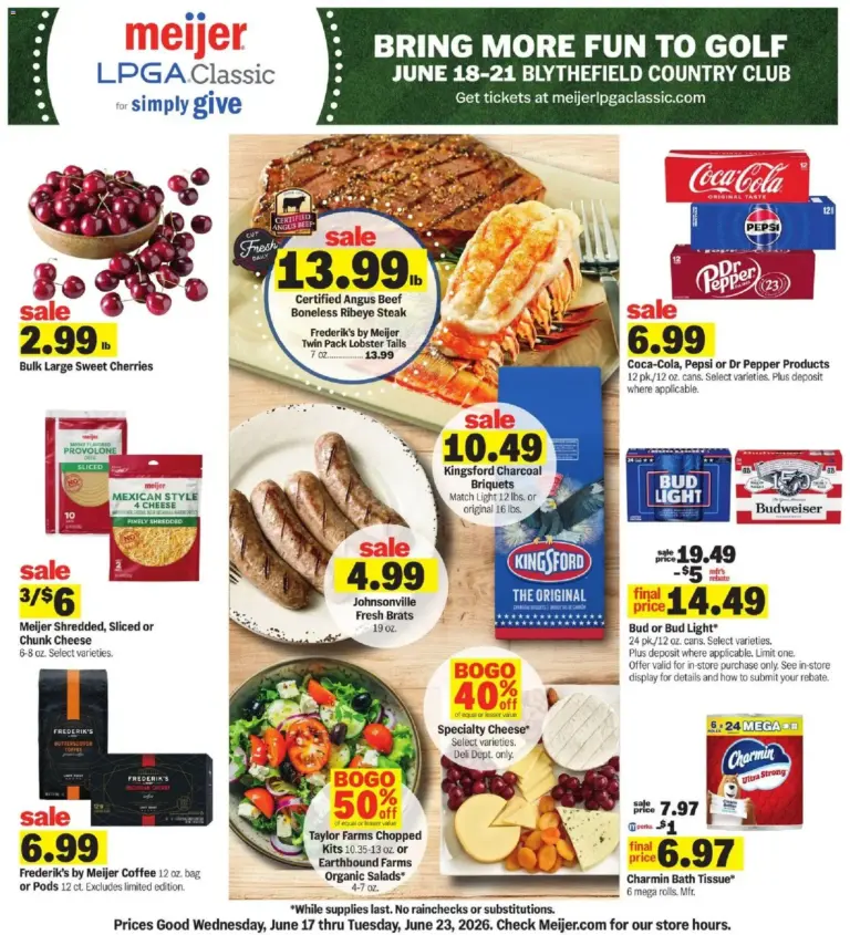 Meijer Weekly Ad (06/17 - 06/23 2026) - Flyer