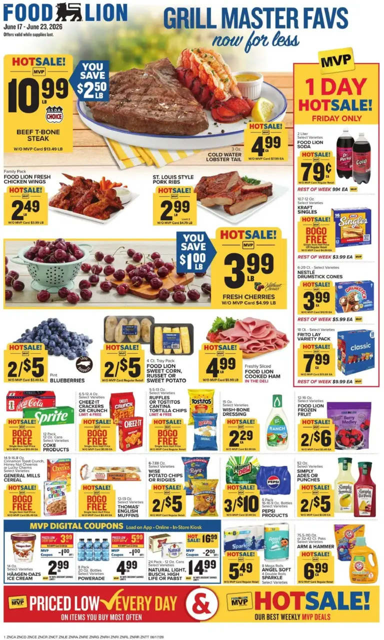 Food Lion Weekly Ad (06/17 - 06/23 2026) - Flyer