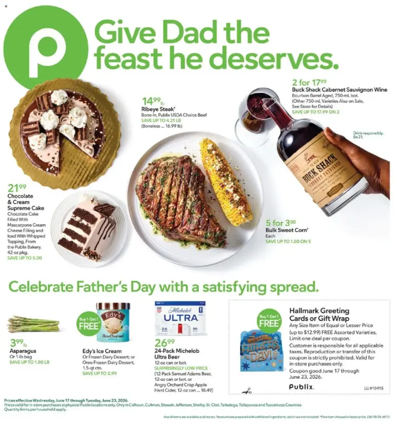 Publix Weekly Ad (06/17 - 06/23 2026) - Flyer
