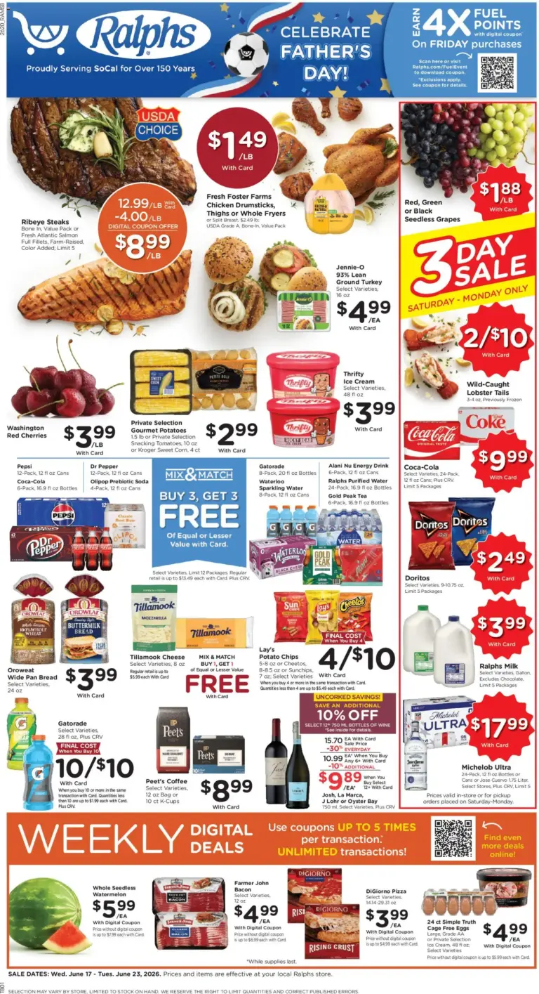 Ralphs Weekly Ad (06/17 - 06/23 2026) - Flyer