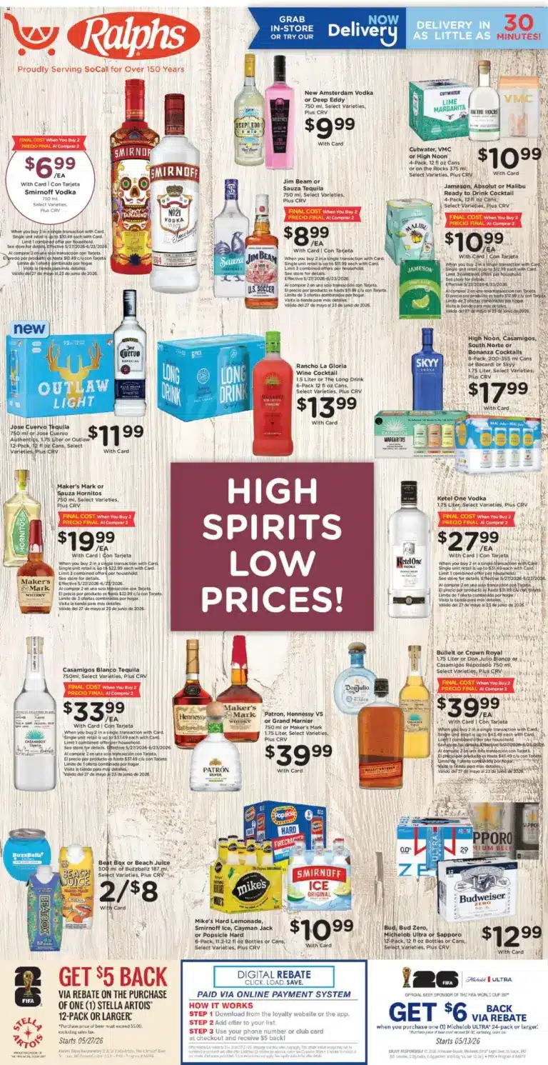 Ralphs Adult Beverage (06/17 - 06/23 2026) - Flyer