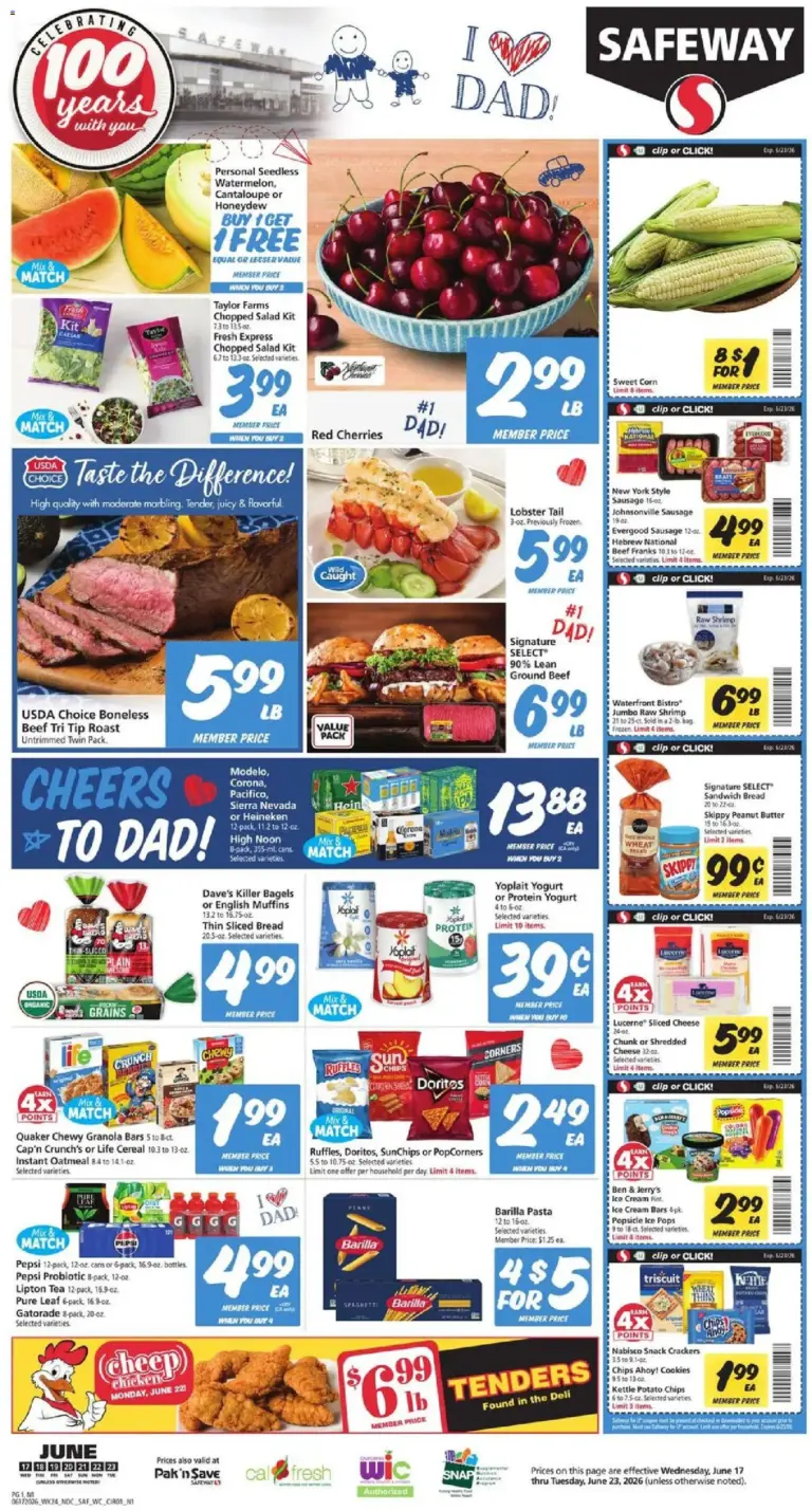 Safeway Weekly Ad (06/17 - 06/23 2026) - Flyer