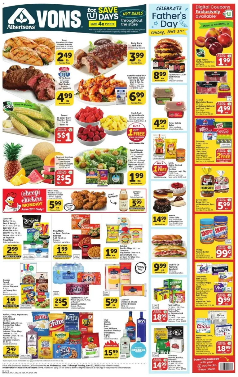 Vons Weekly Ad (06/17 - 06/23 2026) - Flyer