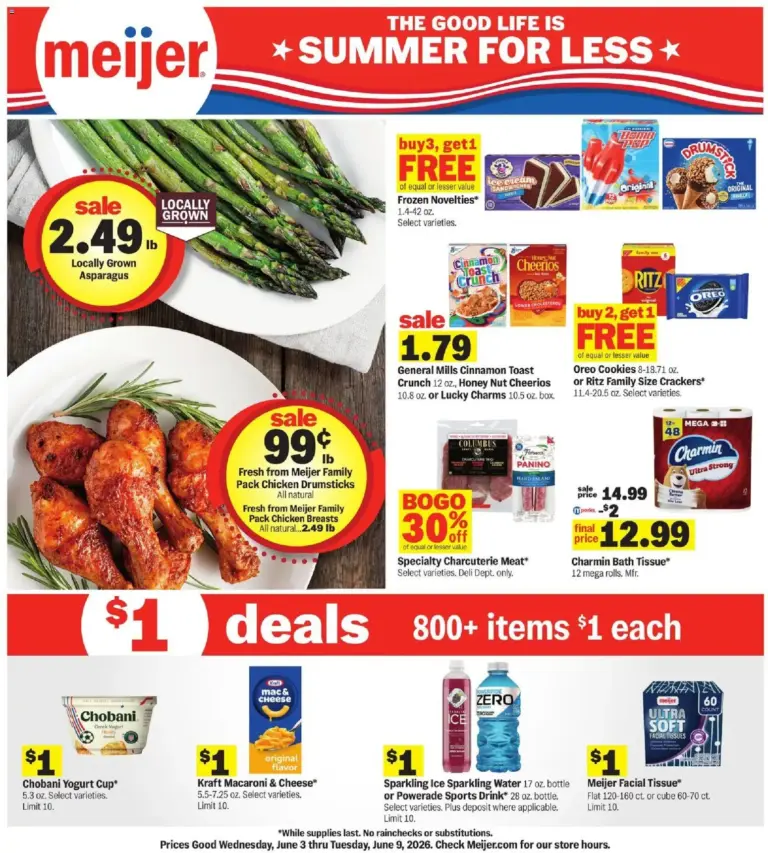 Meijer Weekly Ad (06/03 - 06/09 2026) - Flyer