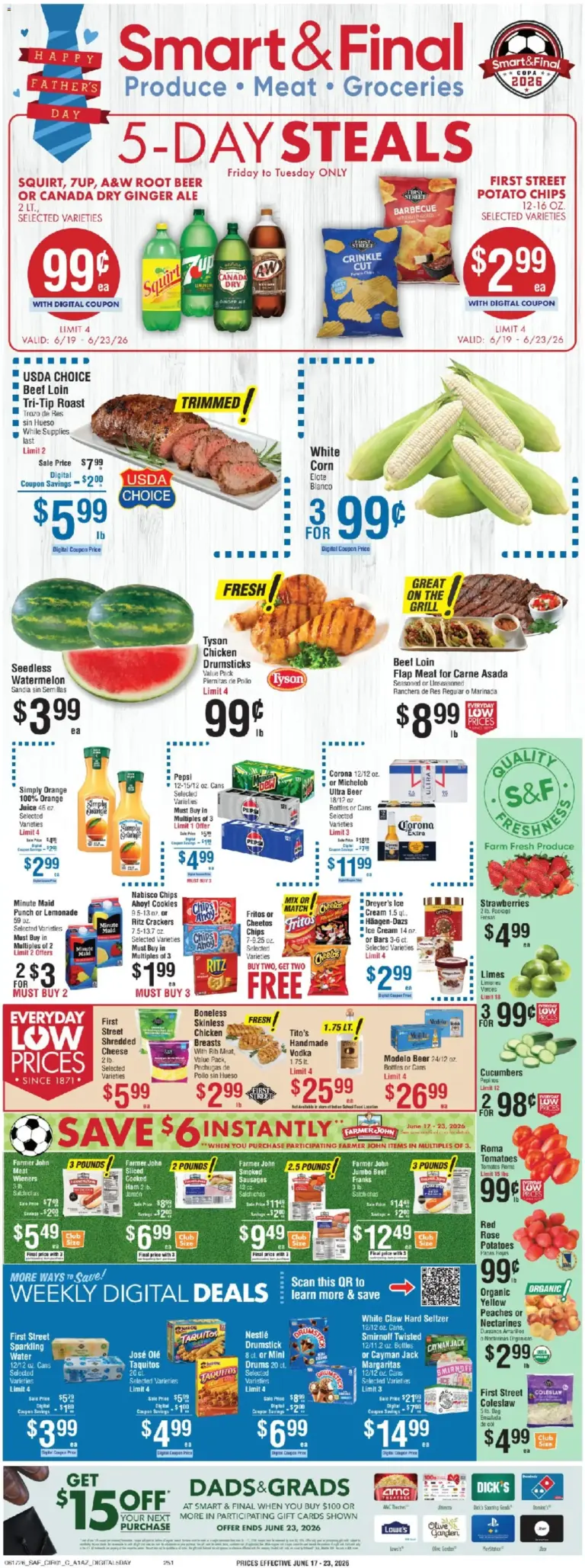 Smart & Final Weekly Ad 5Day A1AZ 06/19 06/23 2026