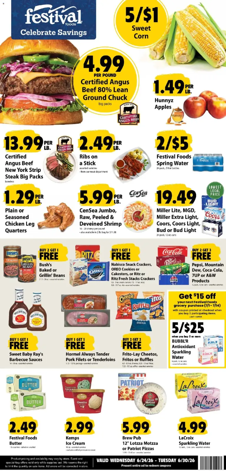 Festival Foods Weekly Ad 06/24 06/30 2026