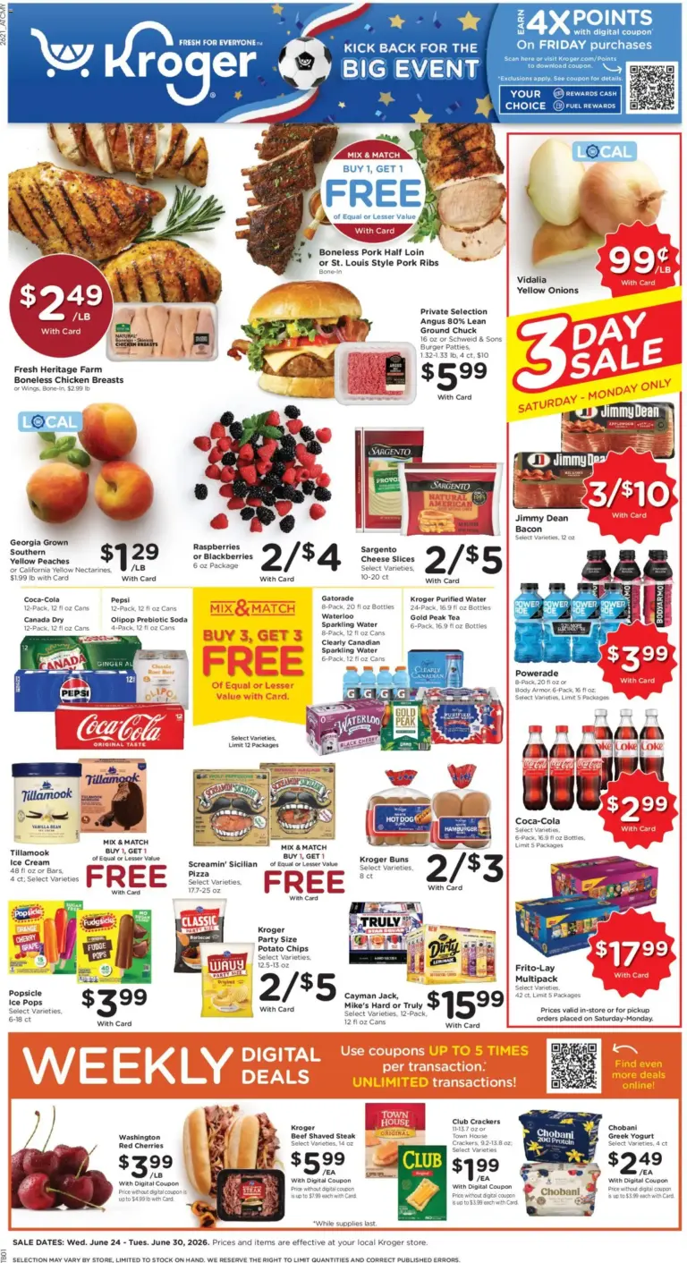 Kroger Weekly Ad 06/24 06/30 2026