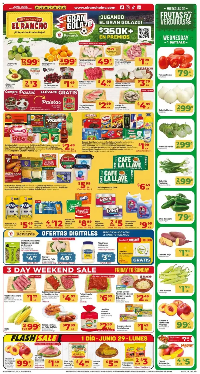 El Rancho Weekly Ad 06/24 06/30 2026