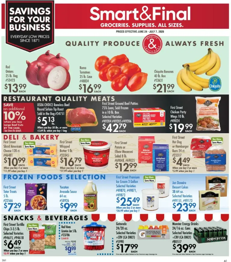 Smart & Final Business & Club 06/24 07/07 2026
