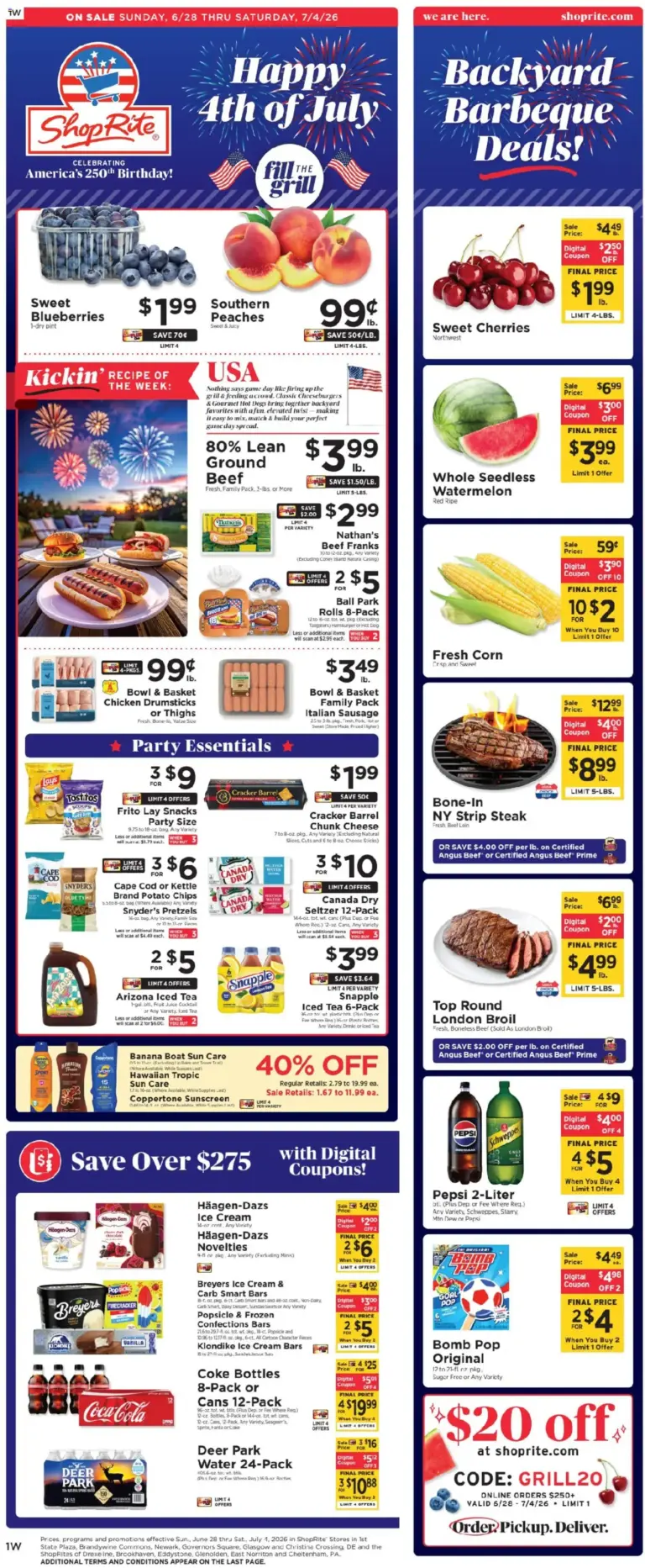 ShopRite Weekly Ad 06/25 07/04 2026