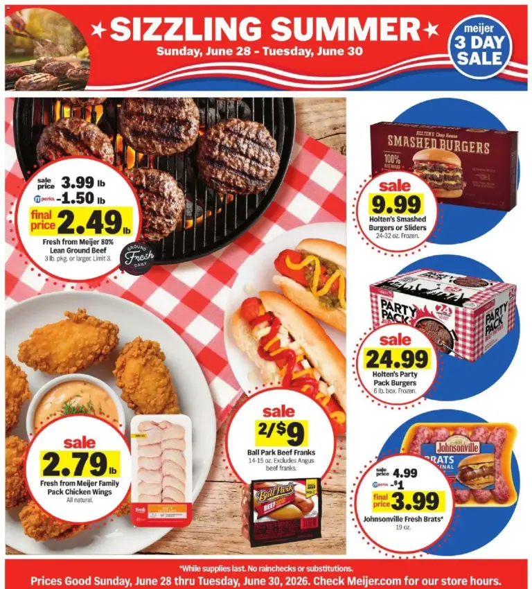 Meijer Super Sale 06/28 06/30 2026