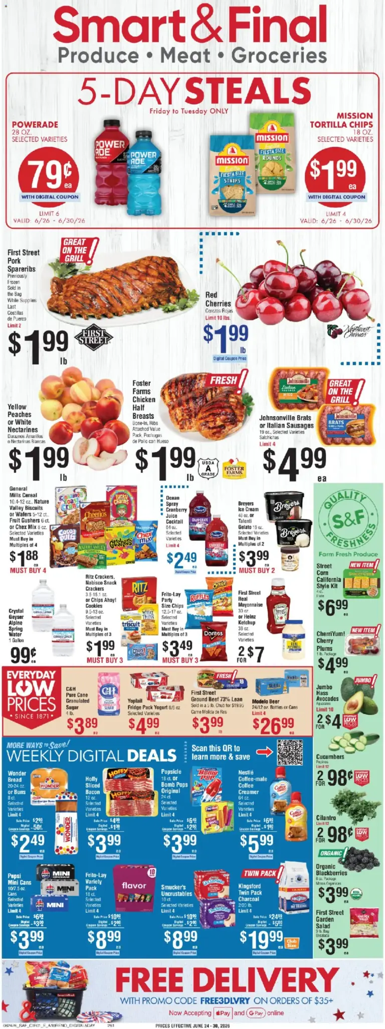 Smart & Final Weekly Ad 06/26 06/30 2026